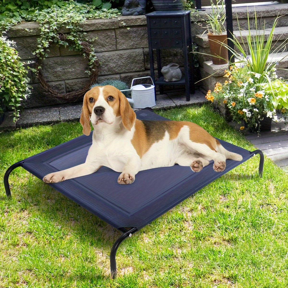 Erhöhtes Haustierbett für große Hunde